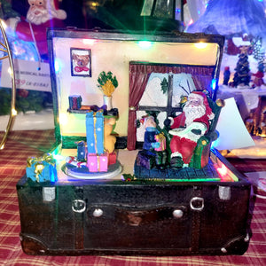 LED Light up Music Suitcase