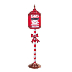 Metal Santa Letter Box